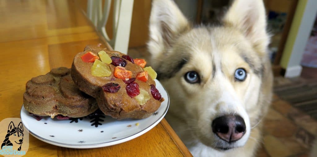 DIY Christmas Fruitcake for Dogs