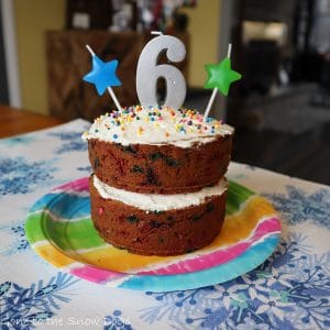 Funfetti Birthday Cake For Dogs